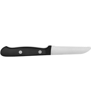 Cuchillos de Cocina Profesionales de Acero Inoxidable con Mango Ergonómico Negro para Cortar Frutas y Verduras - Product Image 2