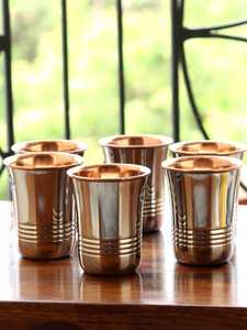 Vaso de Cobre Ecológico de Diseño Clásico y la Mejor Calidad, 250 ml, Tamaño Personalizable para el Hogar, Aire Libre, Camping, Regalo - Product Image 4