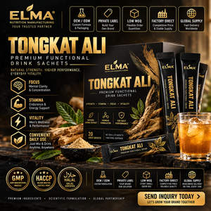 กาแฟมะลิสเซีย ตงกัต อาลี โสมขาว รสขมเข้มข้น สำหรับผู้ชาย กลิ่นหอม กาแฟสำเร็จรูปแบบซอง  รับผลิตแบรนด์ส่วนตัว (OEM) ขายส่ง - Product Image 1