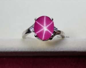 แหวนพลอยทับทิมรูปไข่สีชมพู เงินแท้ 925 ประดับแบบหนามเตย แหวนพลอยคลาสสิกสำหรับผู้หญิง แหวนทำมือ เครื่องประดับสำหรับผู้หญิง เหมาะสำหรับเป็นของขวัญ - Product Image 2
