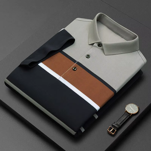 Un polo personnalisé neuf brodé d'un logo pour un homme Chemises polo pour hommes Chemises polo - Product Image 6