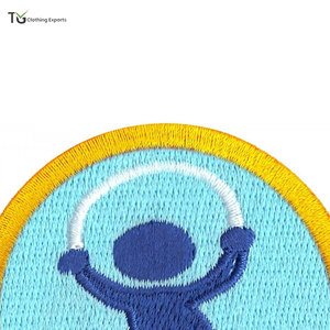 Fabrication professionnelle, vente en gros de patchs brodés, taille personnalisée, patchs brodés à bas prix - Product Image 3