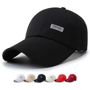 Gorra de Béisbol Ediko Luck de 6 Paneles, Algodón, Ajustable, Unisex, Color Sólido, Casual, con Logotipo Bordado en el Panel Frontal - Product Image 1