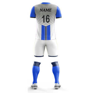 Club Football Jersey Set Tournament Apparel Athletic Soccer Training Kit Personalized Football <b>Shirts</b> 100% <b>Polyester</b> Front - Product Image 6