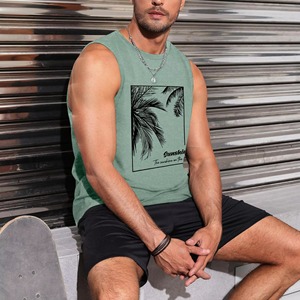 Men's Breathable Knitted <b>Compression</b> Tank Top Body Shaper Tummy Control <b>Vest</b> Slimming Undershirt for Beer Belly & Man Boobs - Product Image 5