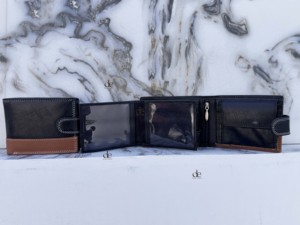 Cartera Billetera Bifold de Cuero Genuino para Tarjetas de Crédito e Identificación, Modelo 2026, Última Llegada, Cartera Delgada para Tarjetas de Visita para Hombre - Product Image 6