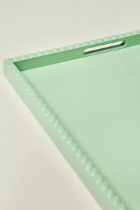 Unique Premium Quality Elegant Durable Choice for Home Decor Serving and Gifting Needs Exquisite Handcrafted Lacquer Tray - Product Image 2