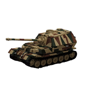 97023 1750 Piezas MOC Ww2, Bloques de Construcción de Tanque Destructor Ferdinand Militar de la Segunda Guerra Mundial, Modelo de Ladrillos para Armar, Juguetes para Niños, Set de Regalo de Navidad - Product Image 1