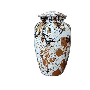 Urnes funéraires les plus vendues, urne pour cendres humaines, aluminium argenté, métal avec finition mate polie, urne funéraire pour cendres humaines - Product Image 1