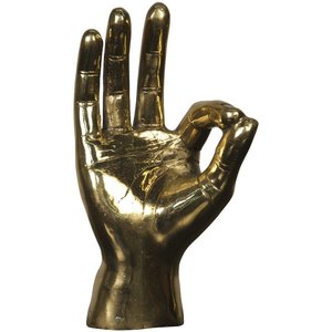 Creative Hand Shaped <b>Book</b> Stand & <b>Display</b> Holder Vintage Bronze Resin Hand Sculpture Decorative Jewelry Tray & Phone Bracket for - Product Image 6