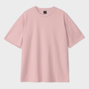 Camiseta Oversize de Streetwear, Corte Holgado, Hombros Caídos, Unisex, Color Liso, Manga Corta, Top Casual de Algodón - Product Image 5