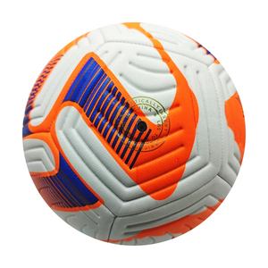 ลูกฟุตบอลสำหรับฝึกซ้อมกลางแจ้ง SHARISSA INTERNATIONAL สีขาว แดง น้ำเงิน พิมพ์ลายดิจิตอล PU สำหรับทุกฤดูกาล ขนาด XL สำหรับผู้ใหญ่ - Product Image 5