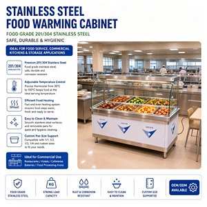Commercial Electric <strong>Food</strong> Warmer Bain Marie Stainless Steel Catering Equipment Buffet <strong>Server</strong> for Restaurant - Product Image 1