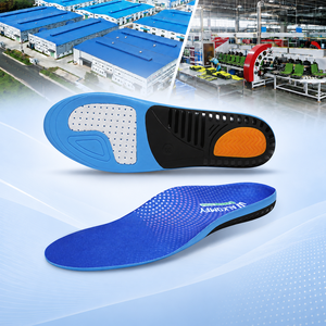 Semelles orthopédiques personnalisées avec soutien de la voûte plantaire, amortissantes et absorbant les chocs, inserts de chaussures pour le soutien plantaire, fabricant OEM ODM - Product Image 1