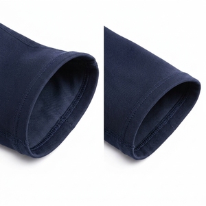 Genouillère de sport personnalisée en nylon respirant et élastique, genouillères de compression en néoprène pour le basketball, soutien sportif - Product Image 3
