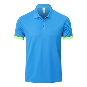Camisas Polo Personalizadas para Hombre, Paquete Múltiple, Camisas de Golf Casuales Lisas, Manga Corta, Ribete en Contraste, Polos Deportivos - Product Image 5