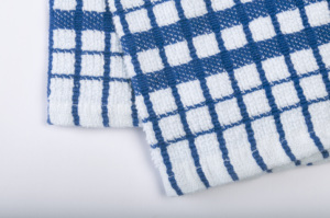 Serviettes de cuisine en coton personnalisables, rectangulaires, tissées, écologiques, jetables, compressées, pour usage domestique, lavables en machine, motif géométrique - Product Image 4