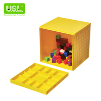 Juego de Juguetes Matemáticos Base Diez con Bloques de Mil Unidades