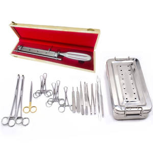 Juego de Instrumentos para Injertos de Piel, Instrumentos Manuales para Lifting Facial y Cirugía, Reutilizables, Autoclavables, Aprobados por la CE, de la Mejor Calidad - Product Image 1