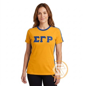 T-shirt en coton jersey respirant et à séchage rapide pour femmes de la sororité Sigma Gamma Rho – Qualité supérieure, écologique, idéal pour l'été – Vente en gros - Product Image 1