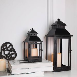 Classic Silver Candle <b>Lantern</b> <b>Set</b> of 3 Ideal for Indoor Home Villa Tabletop and bar Living Room Decoration - Product Image 5