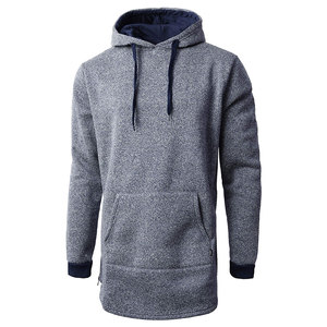 Sweat-shirts longs décontractés d'hiver en polyester/coton respirant et coupe-vent de haute qualité pour hommes, vêtements de mode en vente en ligne - Product Image 1