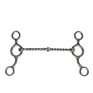 Embouts de courses de chevaux en acier inoxydable, équipement de course de chevaux au meilleur prix, Design personnalisé, embouts demi-joue - Product Image 4