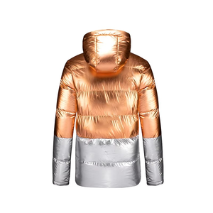 Veste matelassée à capuche décontractée pour homme, sur mesure, grande taille, respirante, avec fermeture éclair, manteau d'hiver avec fourrure de mouton - Product Image 2