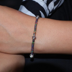 Dual Gemstone Beads <b>Bracelet</b> Natural Stone <b>Beaded</b> <b>Bracelet</b> Dainty Minimalist <b>Bracelet</b> Women Fashion Jewelry - Product Image 6