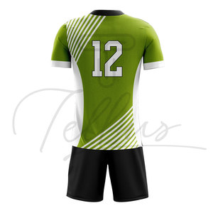Uniforme de Voleibol Transpirable de Secado Rápido para Hombre, Talla Grande, Manga Corta, Nombre del Equipo Personalizado, MOQ Bajo - Product Image 4