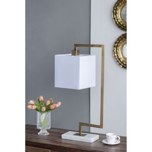 Lampada da tavolo in metallo 9x14,3x25,2 pollici - Product Image 5