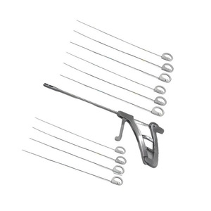 ชุดเครื่องมือผ่าตัดข้อต่อแบบส่องกล้อง ยี่ห้อ Jamso Industries รุ่น Scorpion Suture Passer แบบตรง พร้อมเข็ม 12 เล่ม สำหรับศัลยกรรมกระดูกและข้อ - Product Image 4