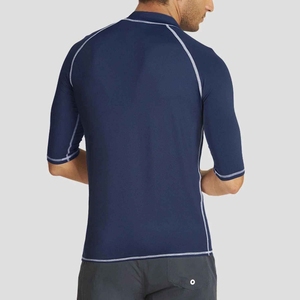 Vêtements de protection solaire personnalisés pour hommes : T-shirt de compression, Rash guard et Rash vest - Product Image 5