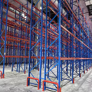 ชั้นวางแท่นวางสินค้าแบบลึกสองชั้นสำหรับใช้จัดเก็บในคลังสินค้าแบบปรับได้สำหรับงานหนัก - Product Image 4