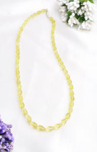 ลูกปัดซิทรินทรงหยดน้ำธรรมชาติ 16 นิ้ว สำหรับทำเครื่องประดับอัญมณีชั้นดี - Product Image 2