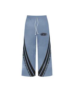 Ensemble de survêtement sportif multi-couleurs de la marque RS, sweat à capuche court zippé et pantalon large |   Ensemble assorti streetwear de course oversize OEM Marque privée - Product Image 4