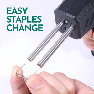 Pistola de Soldadura de Plástico YIHUA 960-V, Engrapadora en Caliente de Calentamiento Rápido, Herramientas Portátiles para Reparación de Parachoques de Automóviles con 2 Lámparas LED W235 - Product Image 5