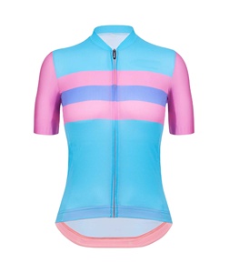 Ensemble de maillot de cyclisme pour femmes, personnalisé, réversible, respirant, antibactérien, à séchage rapide, manches courtes, vêtements de vélo - Product Image 3
