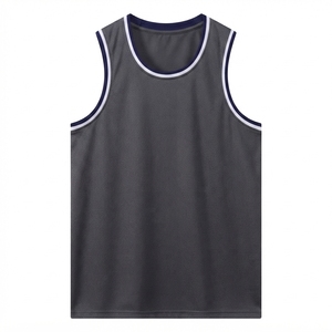 Maillot de basket-ball jaune unisexe, débardeur en maille sans manches, col rond, évacuation de l'humidité, vêtements de sport pour adultes - Product Image 3