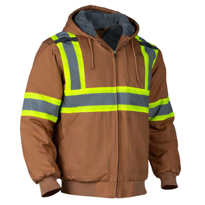 Vêtements de sécurité routière haute visibilité, imperméables, réfléchissants, en polaire polyester, sweat à capuche haute visibilité, uniforme de mécanicien, vêtements de travail - Product Image 4