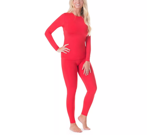 Ropa Interior Térmica de Invierno para Mujer, Transpirable, Sin Costuras, con Doble Capa de Forro Polar, Calzoncillos Largos - Product Image 5