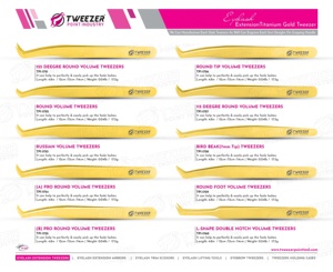 Pinzas de pestañas de acero inoxidable hechas a mano, agarre suave y fácil de usar para artistas de pestañas y entusiastas de la belleza del hogar - Product Image 6