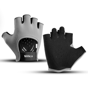Guantes Deportivos de Medio Dedo para Gimnasio al Aire Libre, Transpirables, Ligeros y Antideslizantes para Fisicoculturismo y Levantamiento de Pesas - Product Image 1
