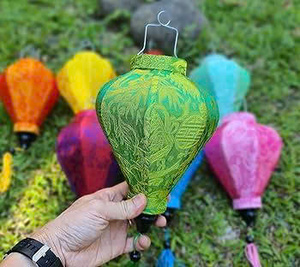 Bulk Decorative <b>Silk</b> Lanterns Vietnam Bamboo Frame <b>Silk</b> Lanterns Handmade <b>Silk</b> Lanterns For Wedding Party Decor - Product Image 5