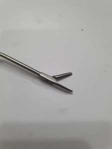 Pinzas Laríngeas Indirectas de Alta Calidad con Tres Puntas, Instrumentos ORL, Instrumentos Quirúrgicos para Laringoscopia, por DENTRIC IMPLANTS - Product Image 3