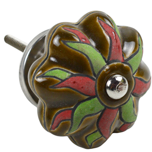 Decorative Multi Color Design <b>Ceramic</b> <b>Knobs</b> Best <b>for</b> Indoor and Kitchenware Furniture Decor Design Cabinet <b>Knobs</b> - Product Image 6
