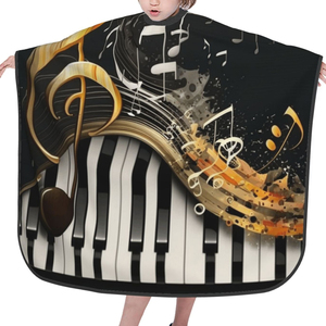 Capa de Barbero para Niños Pequeños, Tela de Corte Profesional para Salón, Alta Calidad, Venta al por Mayor, Personalización de Marca OEM ODM 2026 - Product Image 4