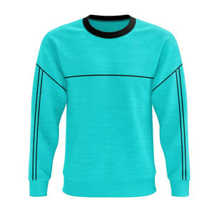 เสื้อสเวตเชิ้ตคอกลมพรีเมียมน้ำหนักเบาสไตล์วินเทจสำหรับผู้ชาย ฤดูหนาว ใส่ได้สำหรับคนท้อง ไร้ตะเข็บ สวมใส่สบาย กันลม สีดำ ผ้าเฟรนช์เทอร์รี่ - Product Image 4