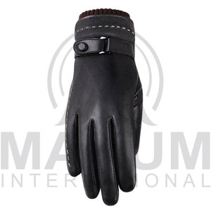 Latest High Quality Dressing Loose Fit Winter Leather <b>Gloves</b> / Factory Price Custom Logo Women & Men Fashionable Leather <b>Gloves</b> - Product Image 5