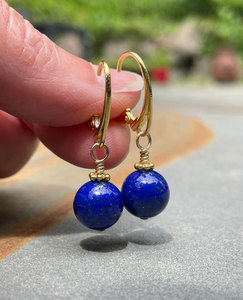 Pendientes Redondos Colgantes de Latón Plateado Hechos a Mano, Estilo Vintage, para Mujer - Product Image 6